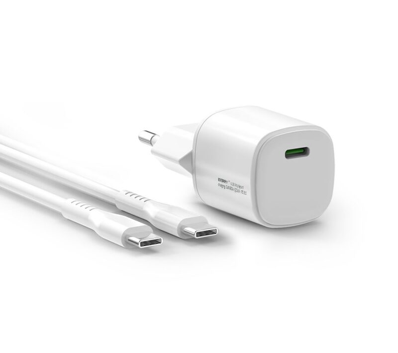 IBERRY Hİ30 ULTRA FAST COLD GaN COMPACT EFFICIENT & HI TECH 30W SEYAHAT HIZLI ŞARJ ALETİ  USB C