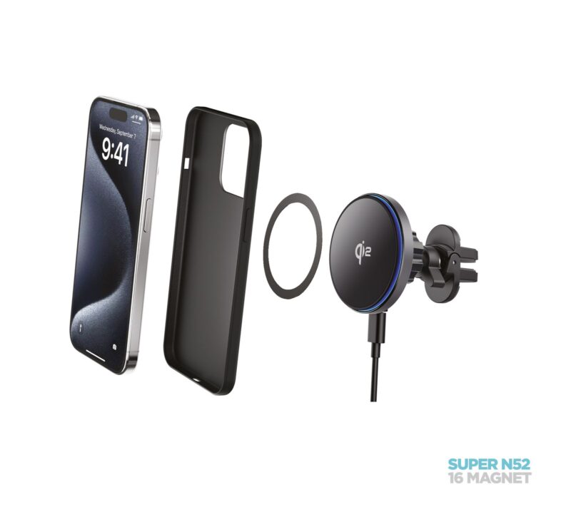 IBERRY MAGPORT MG3 Qİ2 WIRELESS KLİPSLİ TELEFON TUTUCU - Görsel 7
