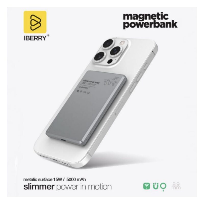 WiM25 ULTRA SLİM 8.9 MM WIRELESS MAGSAFE POWERBANK