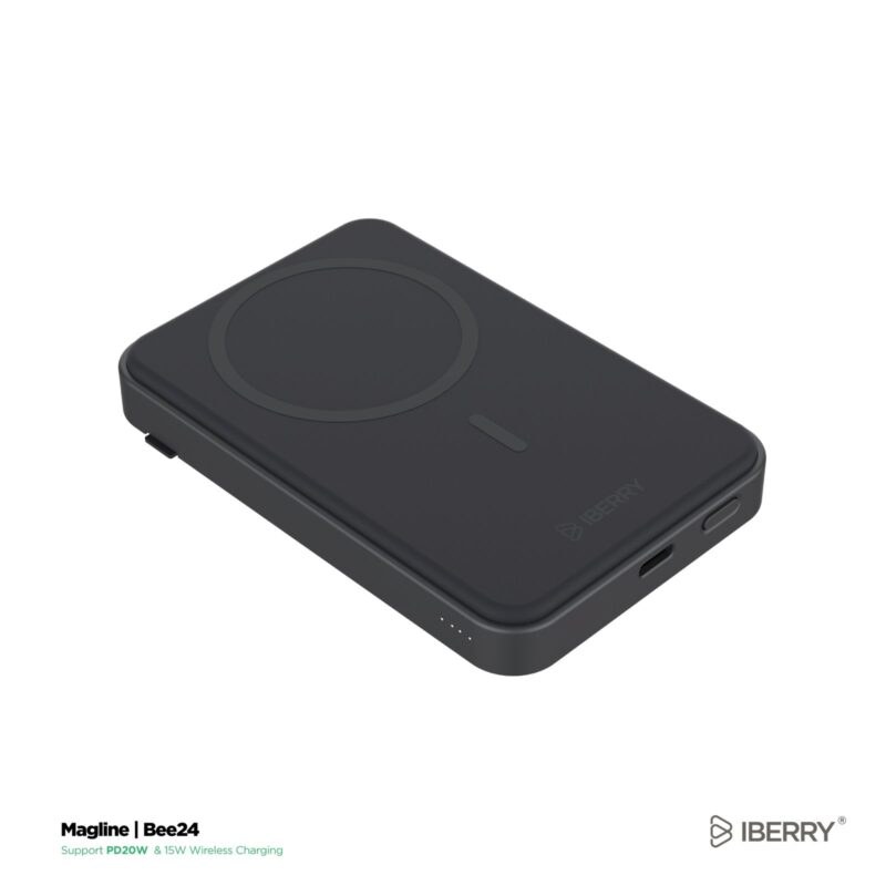 IBERRY MAGLINE B5000 WIRELESS 5.000 mAh Powerbank - Görsel 2